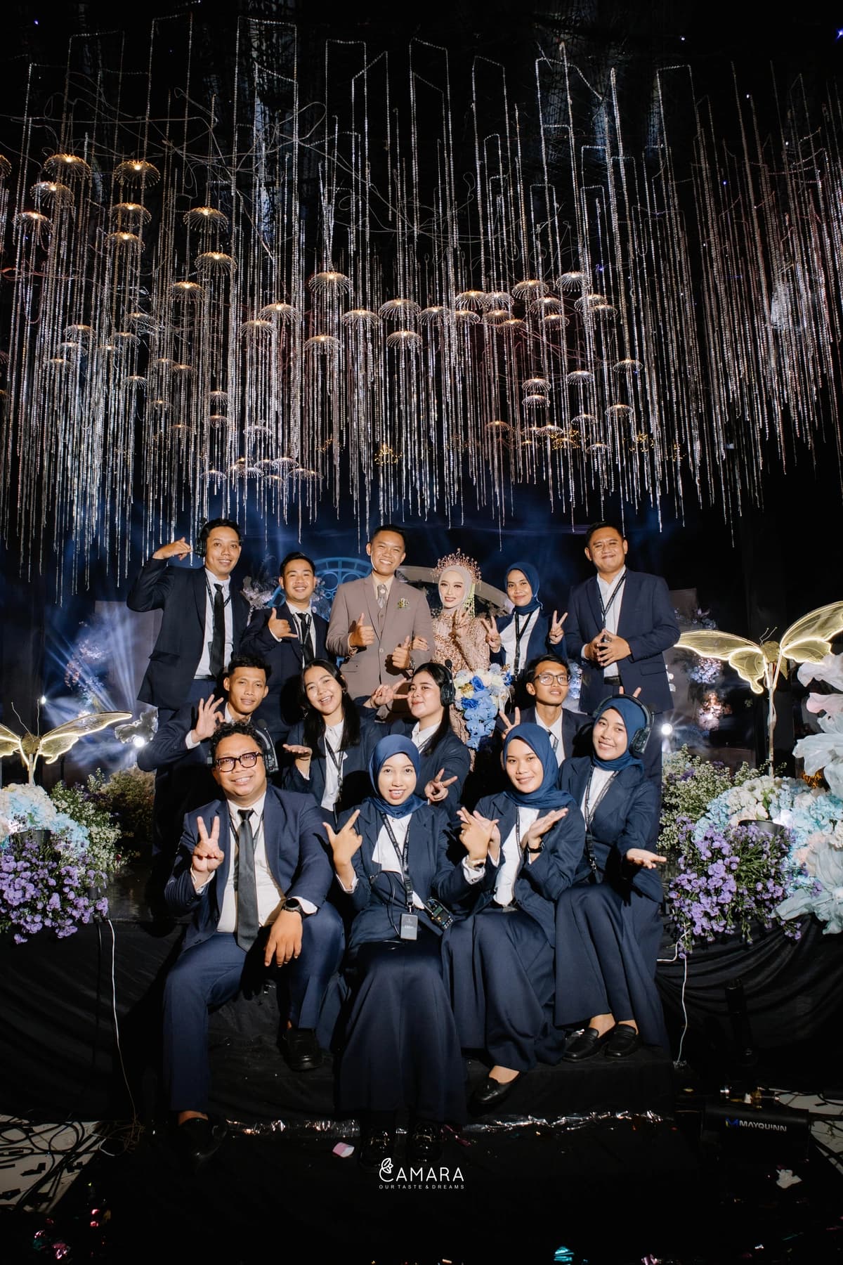 Tim AGASTYA Project bersama pengantin